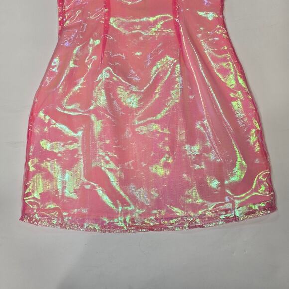 Superdown Rosalind Mini Dress in Pink - Picture 9 of 14